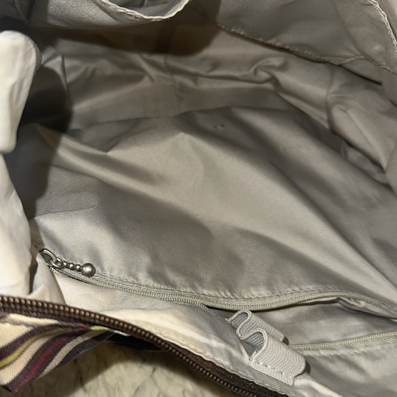 Baggalini shoulder/crossbody bag with interesting fabric. Exc condition. - Picture 3 of 3